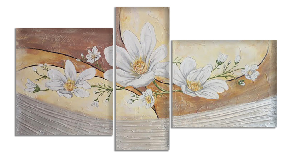 quadri moderni floreali, MULTILIVELLO