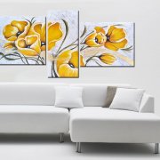 quadri moderni fiori