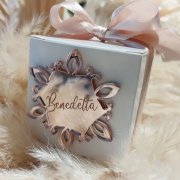 Decorazioni battesimo scatoline