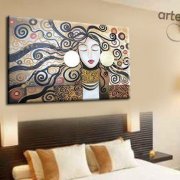 quadri moderni astratti klimt